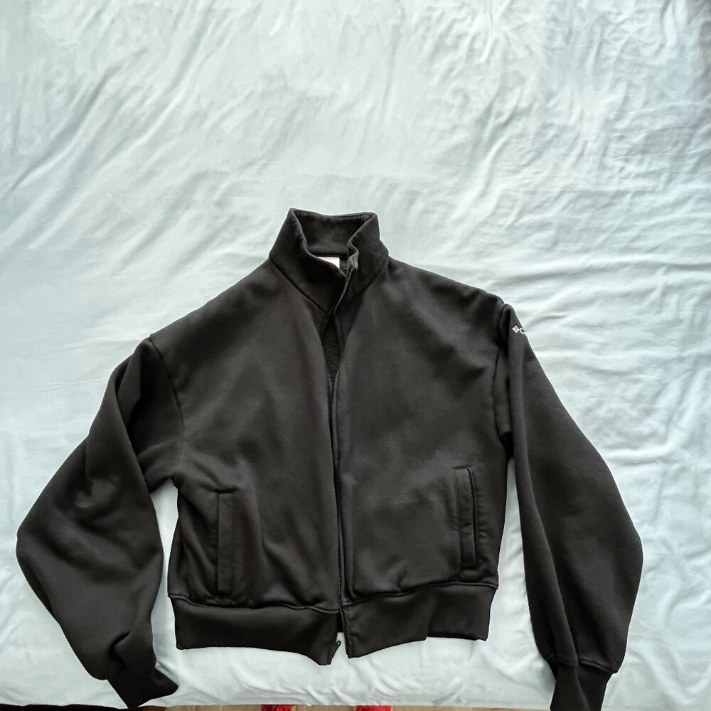 Columbia cropped bomber sweatshirt - oversized
